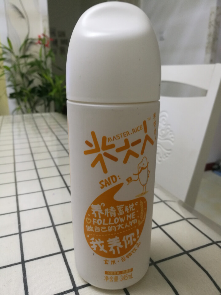 米大人 米露大米谷物饮料6瓶礼盒装 （345 ml*6瓶） 玄米（糙米）味怎么样，好用吗，口碑，心得，评价，试用报告,第2张