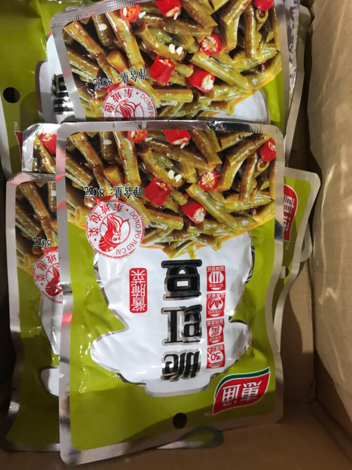 【东坡馆】 眉山泡菜下饭菜  脆豇豆 80g*10袋怎么样，好用吗，口碑，心得，评价，试用报告,第2张