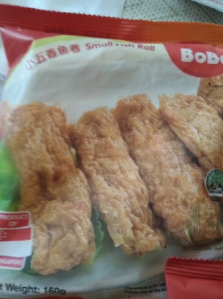 波波（BOBO）新加坡进口 小五香鱼卷 160g  烧烤食材 火锅食材怎么样，好用吗，口碑，心得，评价，试用报告,第2张