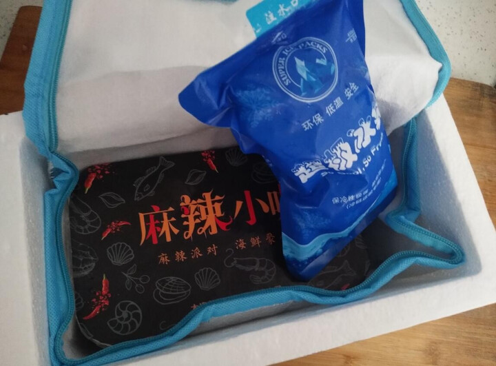 渔鼎鲜 麻辣海鲜小咖600g 6种搭配即食海鲜 微波加热怎么样，好用吗，口碑，心得，评价，试用报告,第2张