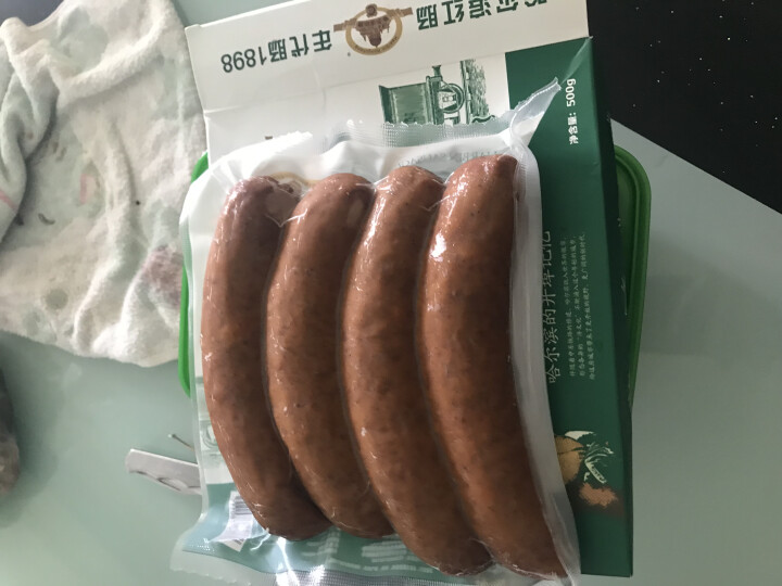 哈尔滨红肠 500g 1898年代肠 猪肉+牛肉肠 烧烤食材 火腿肠 东北特产怎么样，好用吗，口碑，心得，评价，试用报告,第4张