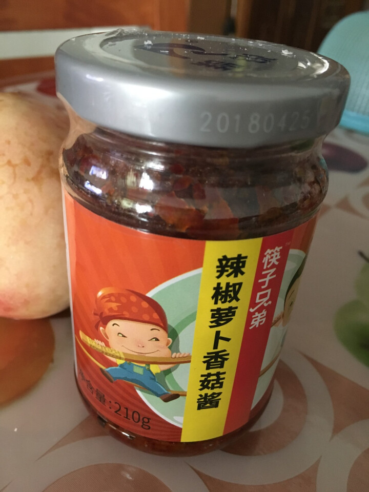 【羚锐·筷子兄弟】 香菇酱(辣椒萝卜味) 210g怎么样，好用吗，口碑，心得，评价，试用报告,第2张