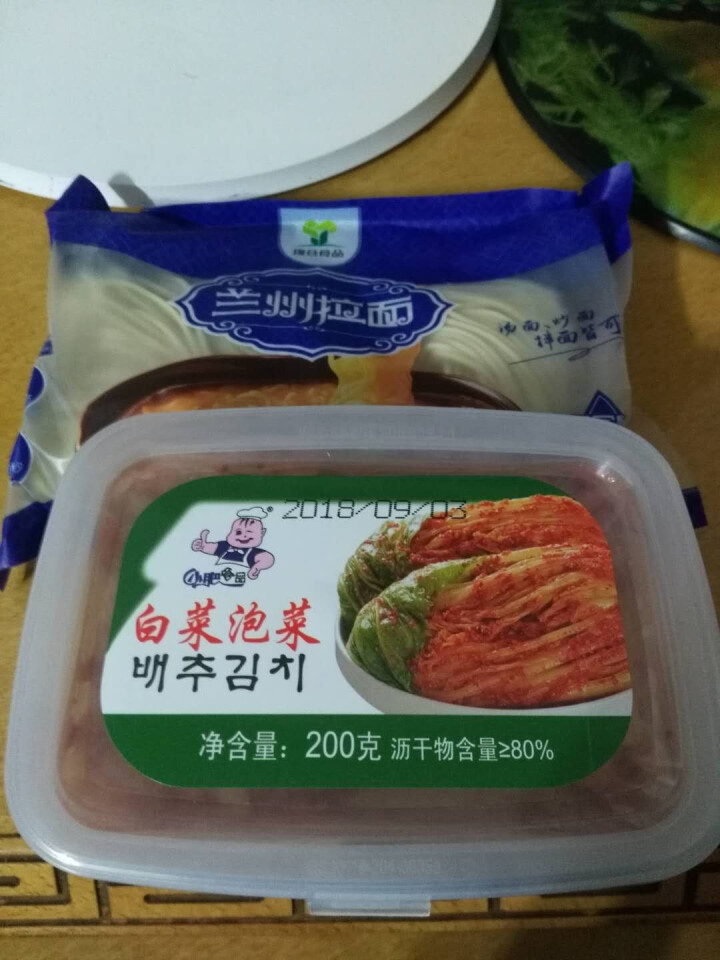 小肥食品白菜泡菜200g辣白菜韩式泡菜腌制咸菜开味下饭菜 小肥泡菜1盒怎么样，好用吗，口碑，心得，评价，试用报告,第4张