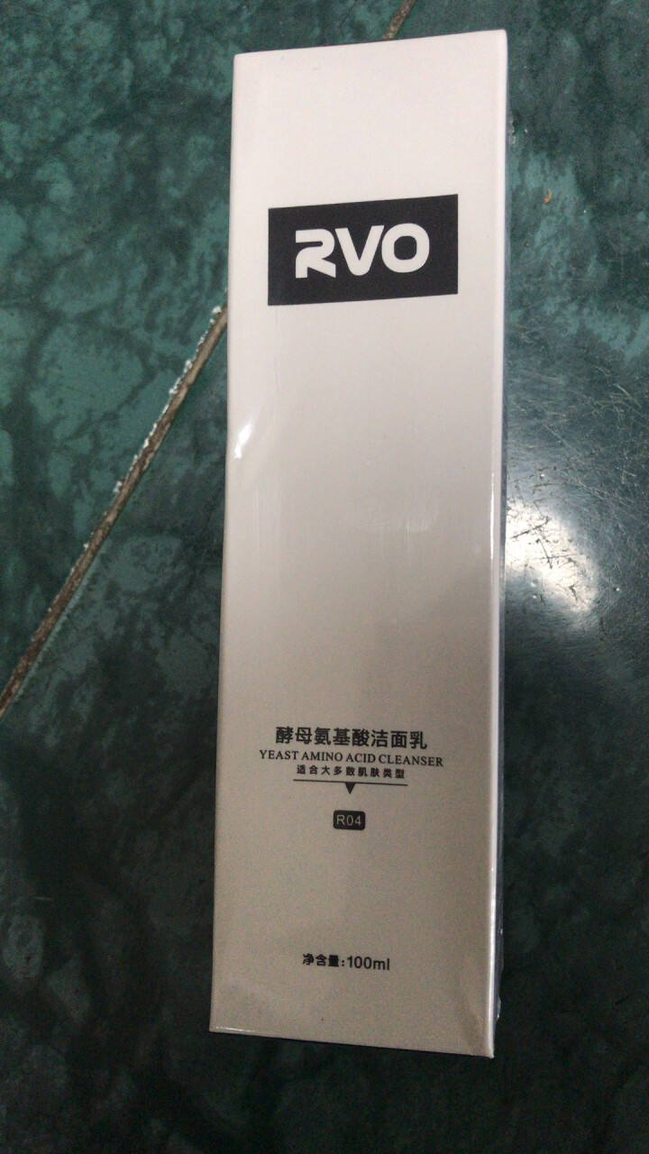 RVO洗面奶 氨基酸洁面乳100ml（温和洁面 深层清洁 氨基酸系 敏感肌 洗面奶 男女适用 ） 白色怎么样，好用吗，口碑，心得，评价，试用报告,第4张