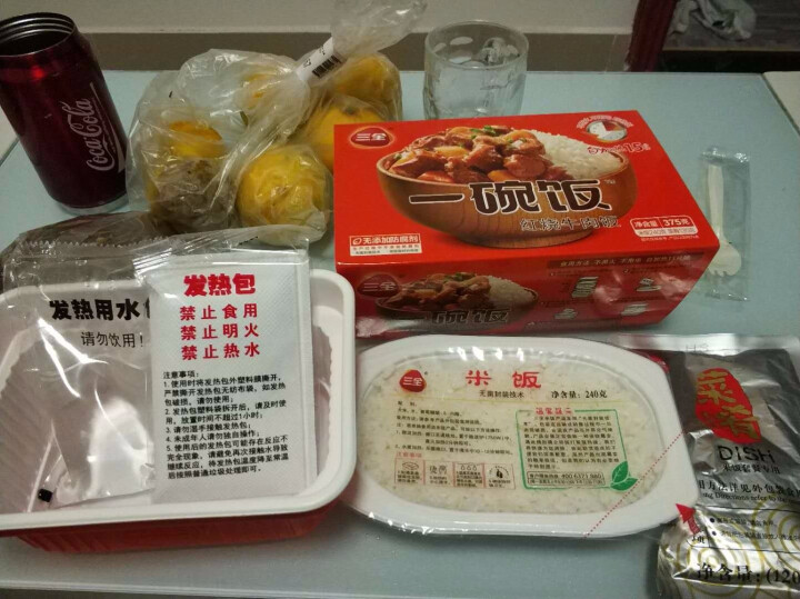 三全 自加热米饭 红烧牛肉口味 375g怎么样，好用吗，口碑，心得，评价，试用报告,第3张