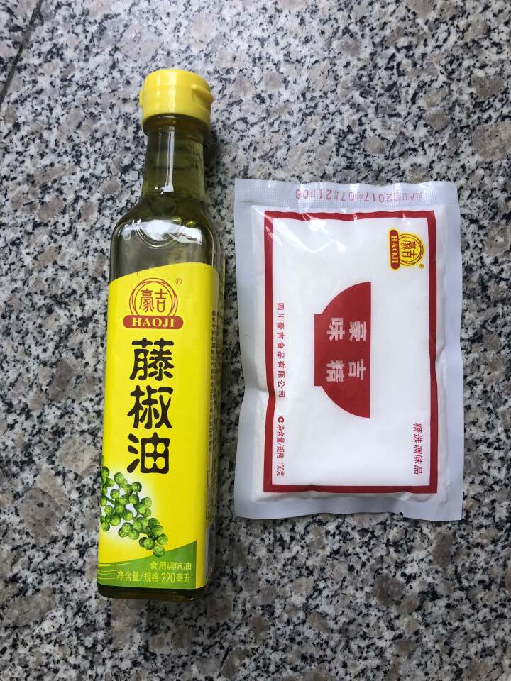 【豪吉旗舰店】四川藤椒油 麻油 食用调油 凉拌菜 调味料 220ml怎么样，好用吗，口碑，心得，评价，试用报告,第4张