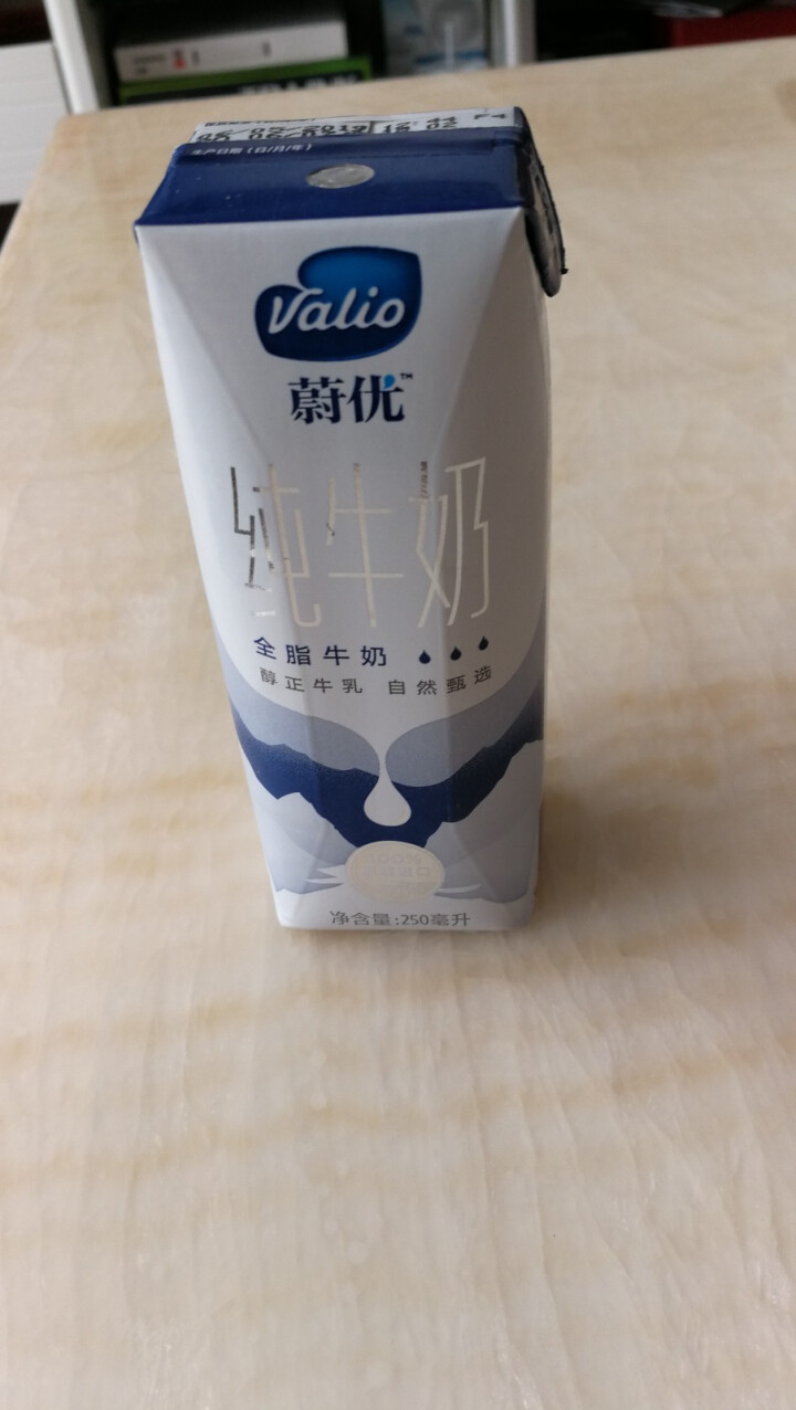 芬兰蔚优 Valio 全脂牛奶 UHT纯牛奶 250ml*24整箱装怎么样，好用吗，口碑，心得，评价，试用报告,第4张