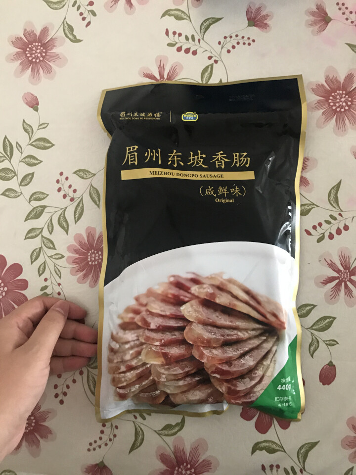 王家渡 眉州东坡香肠 麻辣味  440g/袋 眉州东坡酒楼同款 川味腊肠 方便速食 食用百搭怎么样，好用吗，口碑，心得，评价，试用报告,第2张