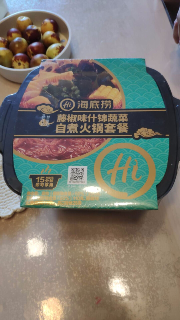 海底捞藤椒味什锦蔬菜自煮火锅套餐410g  方便即食 15分钟吃火锅怎么样，好用吗，口碑，心得，评价，试用报告,第2张