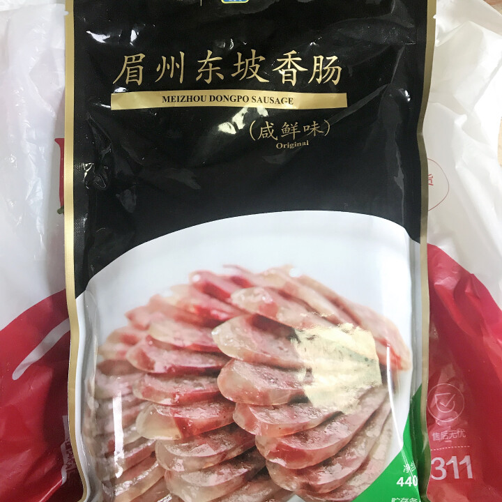 王家渡 眉州东坡香肠 咸鲜味  440g/袋 眉州东坡酒楼同款 川味腊肠 方便速食 食用百搭怎么样，好用吗，口碑，心得，评价，试用报告,第2张