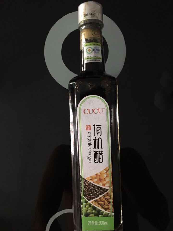 CUCU 有机醋 有机食醋零添加调料调味品 500ml/瓶怎么样，好用吗，口碑，心得，评价，试用报告,第2张