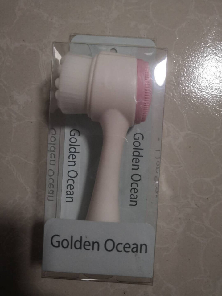 GoldenOcean金海洋洗脸刷洁面仪软毛手动深层清洁神器洁颜毛孔抖音家用网红刷脸刷子 粉色怎么样，好用吗，口碑，心得，评价，试用报告,第2张