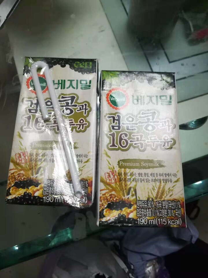 韩国进口 倍吉美尔16谷物黑豆豆奶营养豆乳 190ml*2（体验装）怎么样，好用吗，口碑，心得，评价，试用报告,第3张