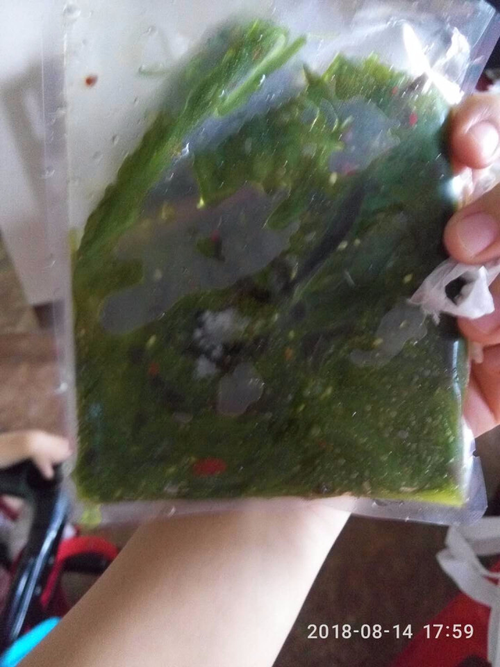 盖世 冷冻即食调味裙带菜 海藻沙拉 麻辣味 150g 袋装 海鲜水产怎么样，好用吗，口碑，心得，评价，试用报告,第3张