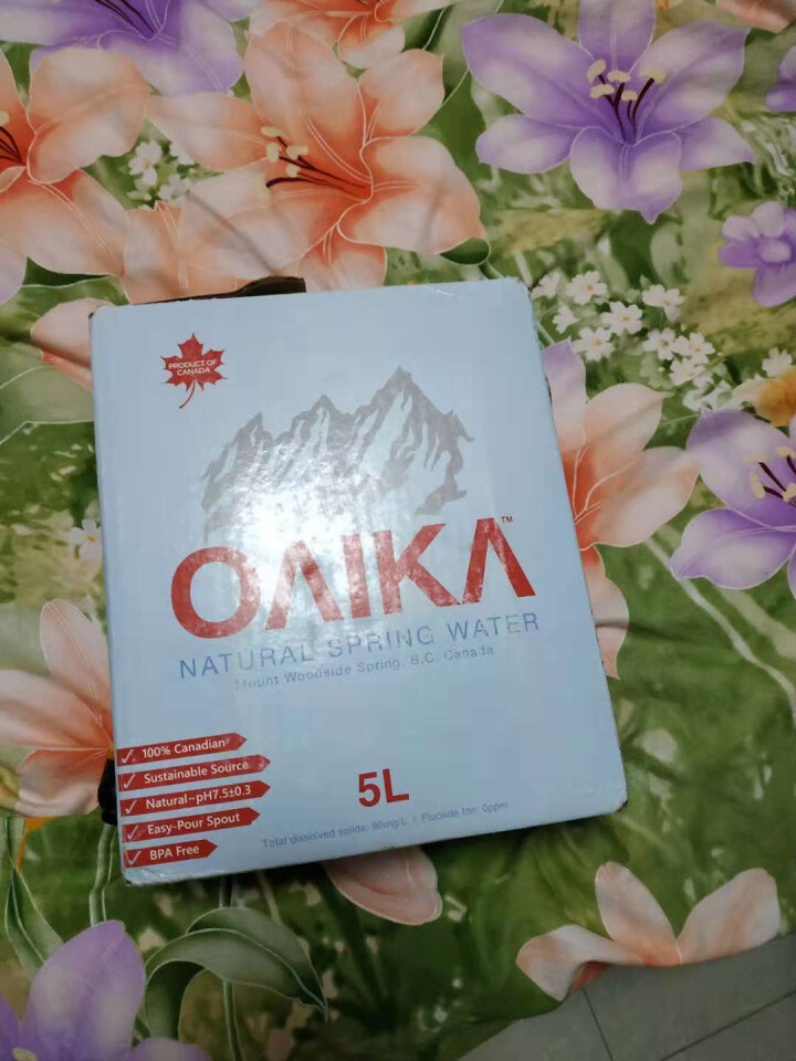 加拿大原装进口班芙OAIKA天然饮用水5L（家庭装饮用山泉水） 5L怎么样，好用吗，口碑，心得，评价，试用报告,第2张