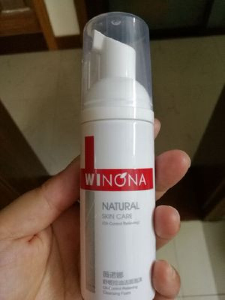 薇诺娜（WINONA）舒缓控油洁面泡沫50ml（氨基酸洗面奶 深层清洁 控油抗痘 敏感肌 男女可用）怎么样，好用吗，口碑，心得，评价，试用报告,第2张