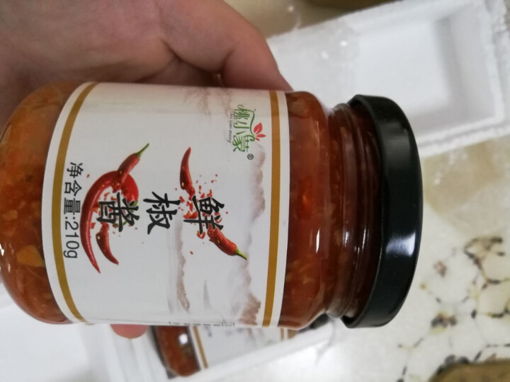 【免邮】桃小蒙 香辣鲜椒酱 210g/瓶 即食黄豆辣椒酱 拌饭下饭菜 蒜蓉调味酱 210g*2瓶怎么样，好用吗，口碑，心得，评价，试用报告,第3张