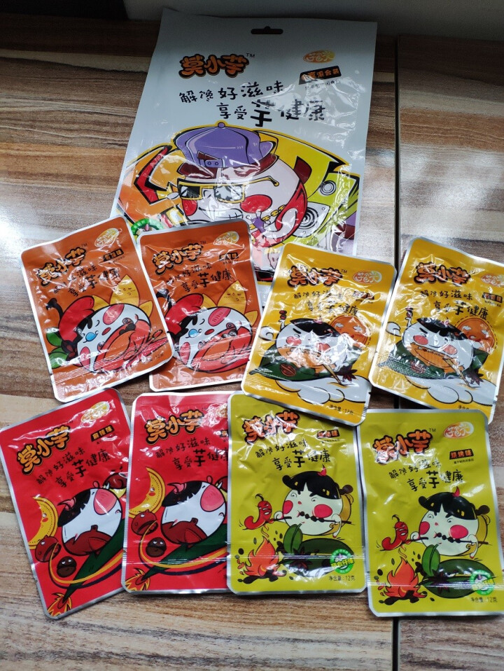 莫小芋 【利川扶贫馆】 魔芋丝 休闲零食 魔芋爽 素食小吃即食零 魔芋干96克畅享装怎么样，好用吗，口碑，心得，评价，试用报告,第3张