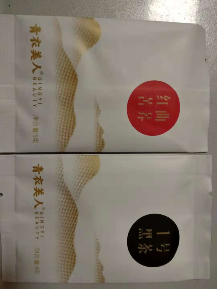 青衣美人红曲苦荞 全胚芽黑苦荞 苦荞茶叶代用茶 健康茶养生茶 品尝袋5g*1袋怎么样，好用吗，口碑，心得，评价，试用报告,第2张