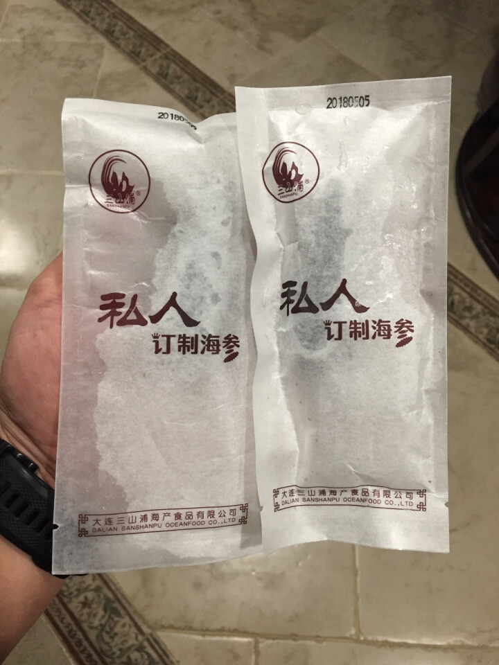 三山浦 大连蒸食海参 即食海参 蒸食海参 40G 2头体验装怎么样，好用吗，口碑，心得，评价，试用报告,第3张