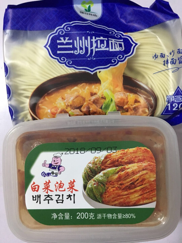 小肥食品白菜泡菜200g辣白菜韩式泡菜腌制咸菜开味下饭菜 小肥泡菜1盒怎么样，好用吗，口碑，心得，评价，试用报告,第4张