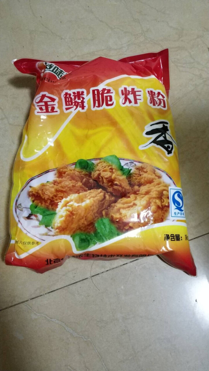 特味浓 金鳞脆炸粉 炸鸡翅裹粉 面包糠1kg  炸鸡粉 金鳞脆炸粉 1000g怎么样，好用吗，口碑，心得，评价，试用报告,第3张