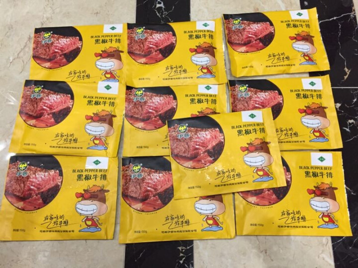 伊赛生鲜 黑椒家庭牛排套餐1500g 150g/片*10片 调理腌制牛肉牛排10片怎么样，好用吗，口碑，心得，评价，试用报告,第2张