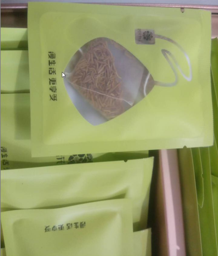 茗花有主 牡丹花蕊茶100克洛阳丹凤白牡丹花三角立体袋泡茶包礼盒独立小袋包装养生泡水喝的送礼品怎么样，好用吗，口碑，心得，评价，试用报告,第2张