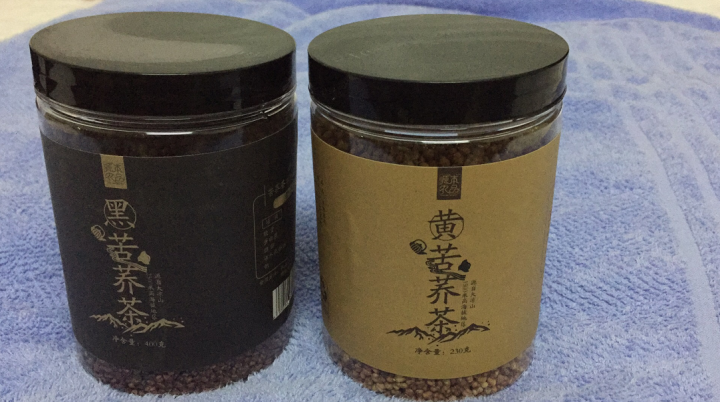 源本农品 2罐装 黑苦荞茶黄苦荞麦茶 四川大凉山特级特产大麦茶正品全胚芽大颗粒麦香茶 谷物养生茶 黑黄苦荞组合罐装 630g怎么样，好用吗，口碑，心得，评价，试,第2张