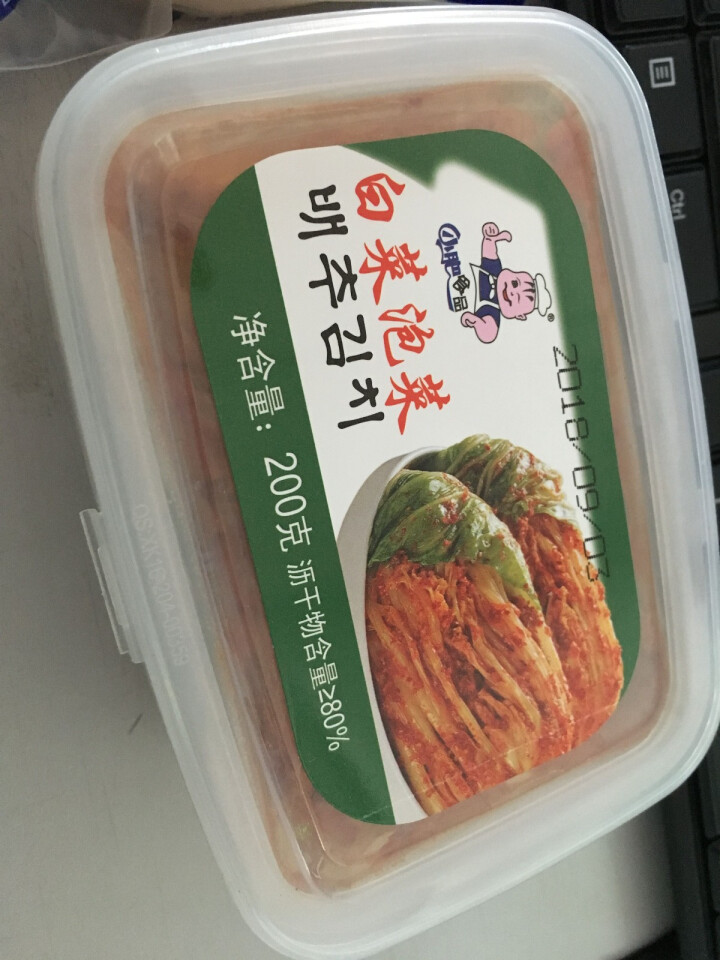 小肥食品白菜泡菜200g辣白菜韩式泡菜腌制咸菜开味下饭菜 小肥泡菜1盒怎么样，好用吗，口碑，心得，评价，试用报告,第4张