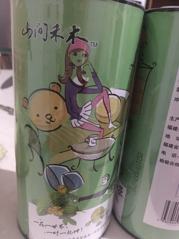 一农 山间禾木苦瓜茶2罐 40g/罐 养生茶饮 苦瓜茶2罐怎么样，好用吗，口碑，心得，评价，试用报告,第3张