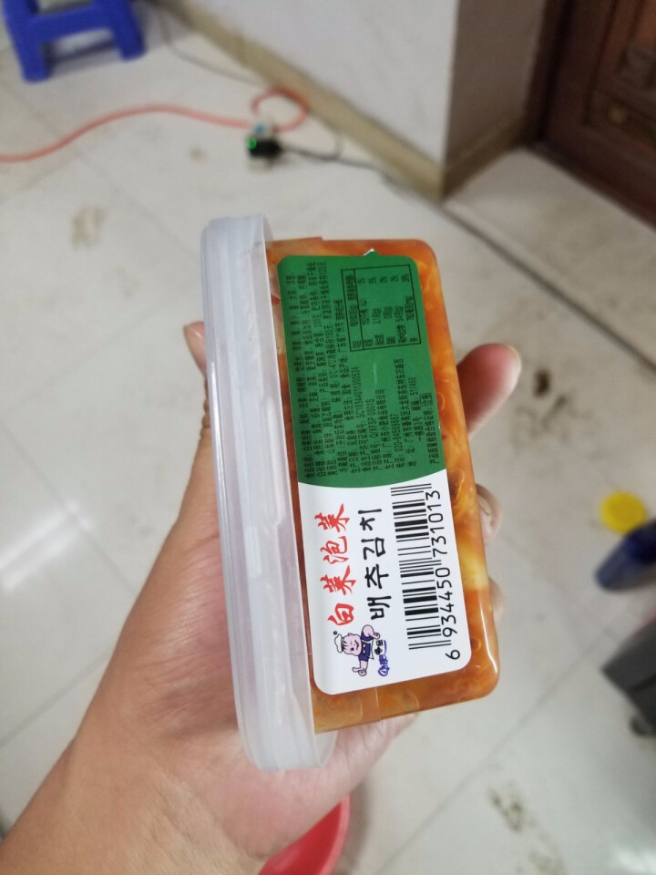 小肥食品白菜泡菜200g辣白菜韩式泡菜腌制咸菜开味下饭菜 小肥泡菜1盒怎么样，好用吗，口碑，心得，评价，试用报告,第3张