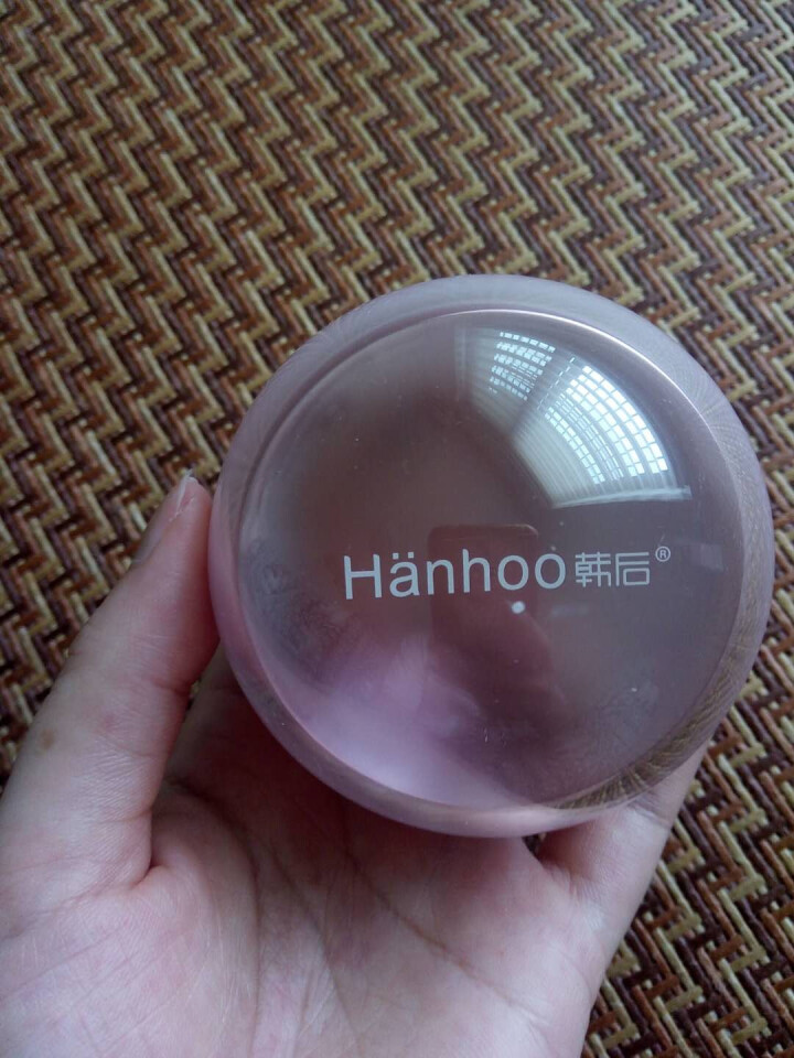 韩后(Hanhoo)水光裸妆素颜霜粉润隔离型(懒人蜗牛高保湿面霜  补水保湿 提亮肤色 自然裸透 遮瑕亮肤)怎么样，好用吗，口碑，心得，评价，试用报告,第5张