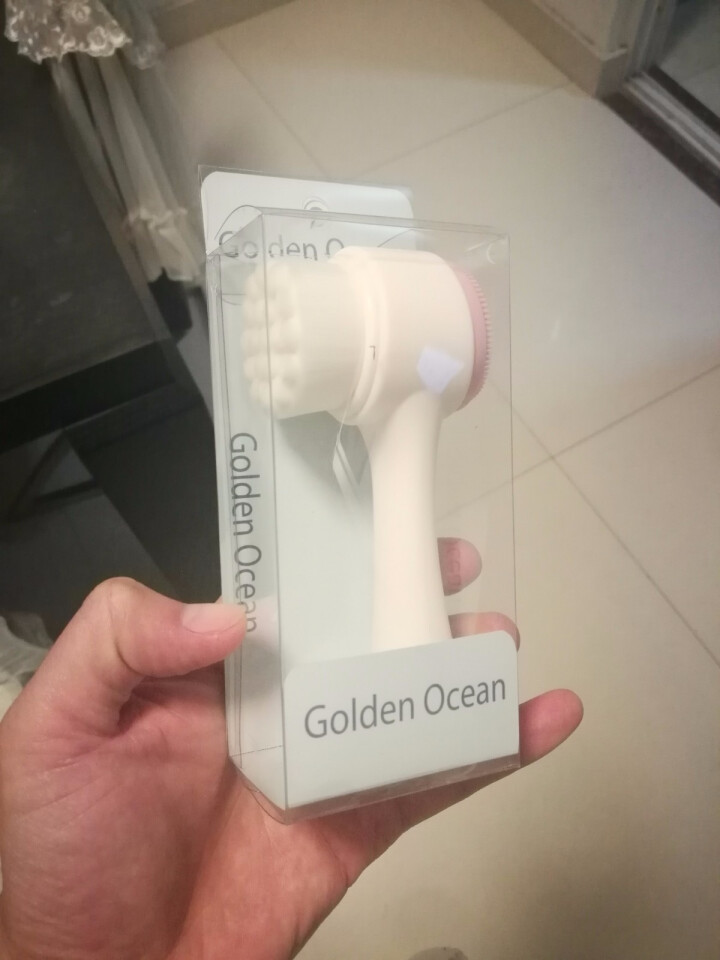 GoldenOcean金海洋洗脸刷洁面仪软毛手动深层清洁神器洁颜毛孔抖音家用网红刷脸刷子 粉色怎么样，好用吗，口碑，心得，评价，试用报告,第2张