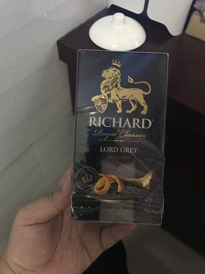 瑞查得（RICHARD) 御选伯爵红茶包 2*25包 袋泡茶 奶茶专用怎么样，好用吗，口碑，心得，评价，试用报告,第2张