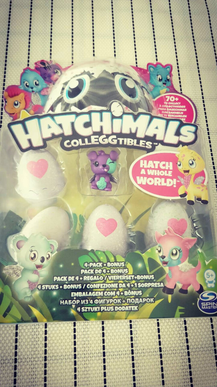 哈驰魔法蛋（HATCHIMALS） 孵化蛋儿童益智玩具女孩过家家玩具创意玩具神秘蛋 迷你蛋4颗+1个已孵化（随机孵化72种样式）怎么样，好用吗，口碑，心得，评价,第2张