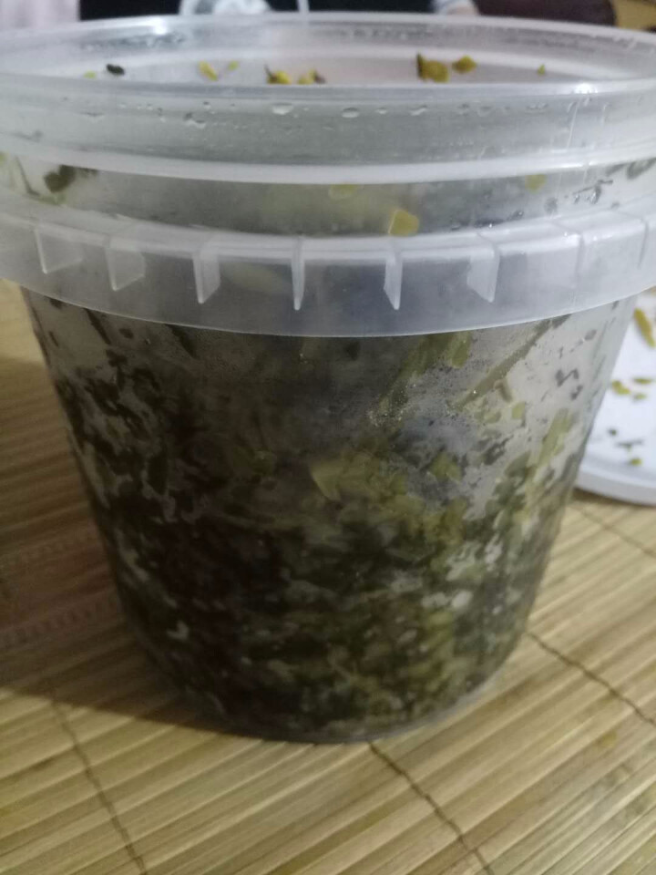 颍思坊美味雪菜1000g雪里蕻咸菜特产下饭菜农家腌制酸菜外婆菜拌粥面酱菜罐装包邮怎么样，好用吗，口碑，心得，评价，试用报告,第4张