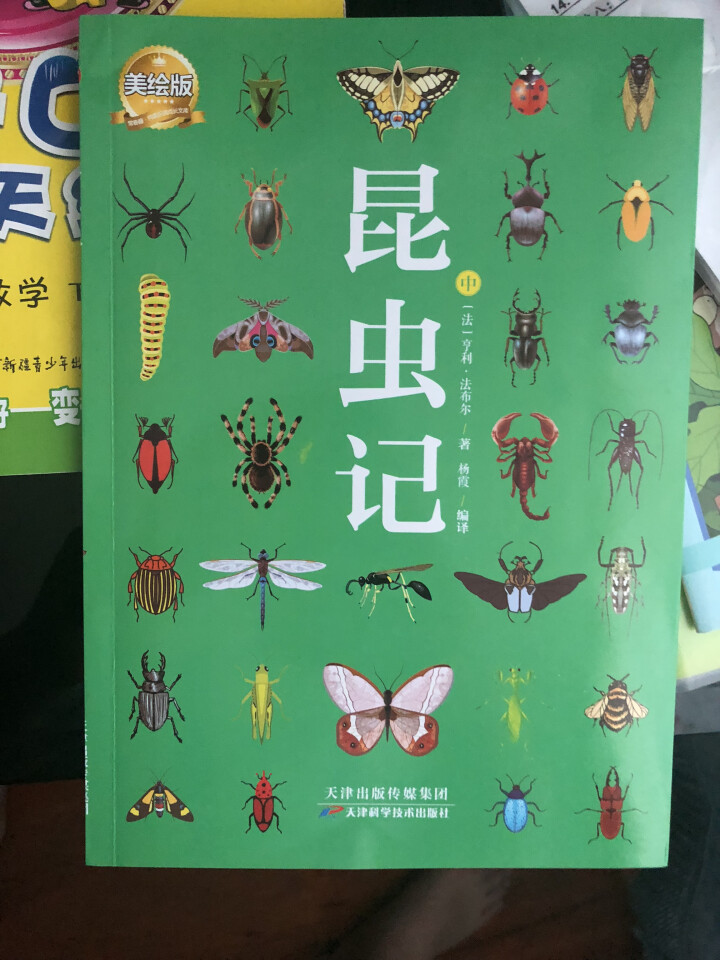 昆虫记（上中下3册）【法】法布尔.昆虫记美绘版世界文学教育部推荐八年级上新课标读物课外阅读畅销书 昆虫记3本怎么样，好用吗，口碑，心得，评价，试用报告,第3张