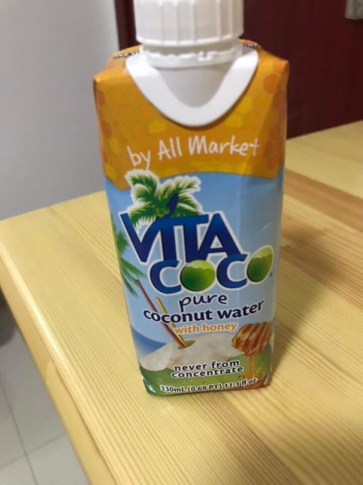 唯他可可（Vita Coco）蜂蜜味天然椰子水进口NFC果汁饮料 330ml*12瓶 整箱怎么样，好用吗，口碑，心得，评价，试用报告,第3张