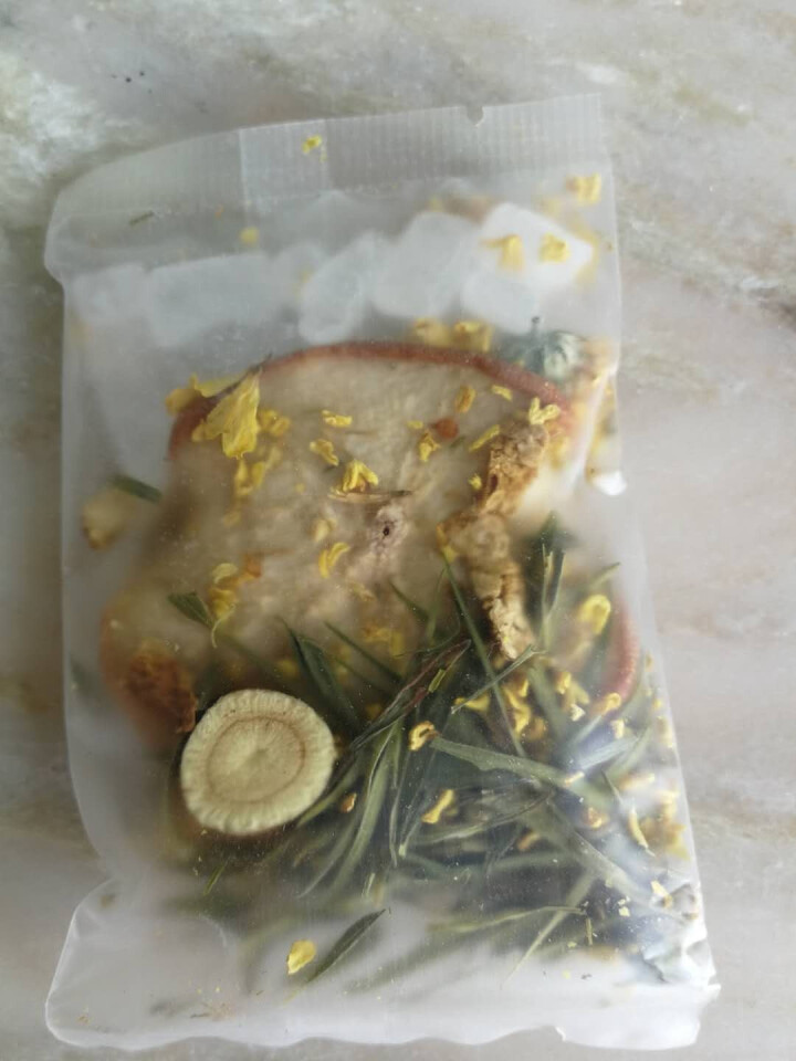 源本农品 冰糖桂花雪梨茶 组合花草茶水果茶叶 黄贡菊花橘皮甘草去润茶喉火肺养生饮品15g*20包/盒怎么样，好用吗，口碑，心得，评价，试用报告,第2张