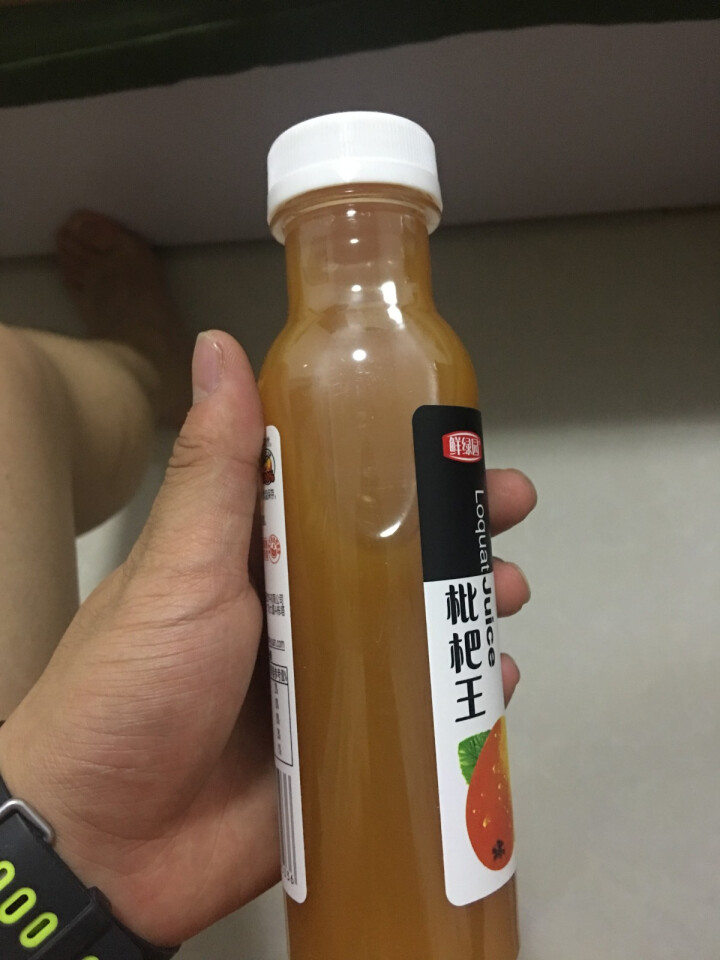 鲜绿园 枇杷汁100%枇杷王枇杷原浆果汁饮料大瓶饮料300ml 单瓶装试饮活动怎么样，好用吗，口碑，心得，评价，试用报告,第4张