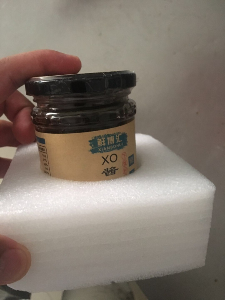 鲜博汇 XO酱银虾海鲜酱即食 干贝 虾皮 海米 拌面 160g 原味1罐装怎么样，好用吗，口碑，心得，评价，试用报告,第3张