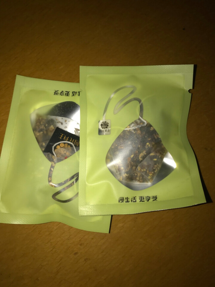 茗花有主 桂花乌龙茶50袋150g袋泡茶包茶叶可配绿茶三角立体独立小袋包装养生泡水喝的花草茶可冷泡怎么样，好用吗，口碑，心得，评价，试用报告,第4张