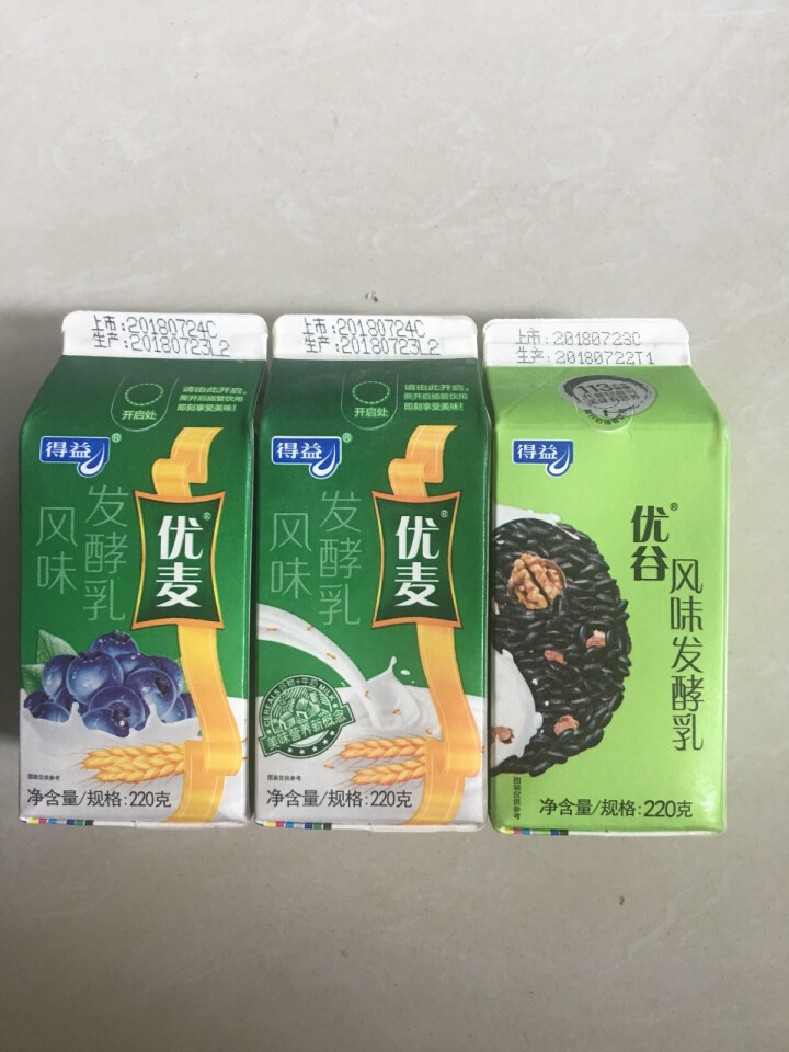 得益 优麦酸奶 220g*22盒 优谷 低温酸奶 谷物酸奶 巴氏奶怎么样，好用吗，口碑，心得，评价，试用报告,第4张