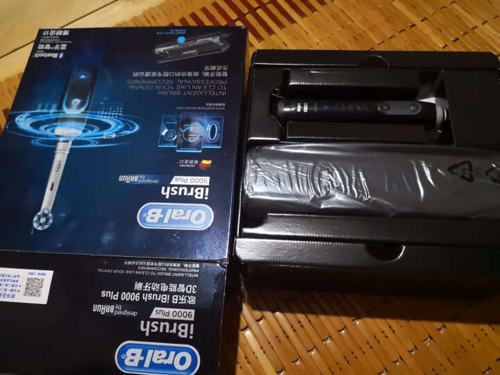 博朗 欧乐B（Oralb）电动牙刷 成人3D声波震动牙刷（自带刷头*5+充电旅行盒）黑色 iBrush9000 Plus怎么样，好用吗，口碑，心得，评价，试用报,第3张