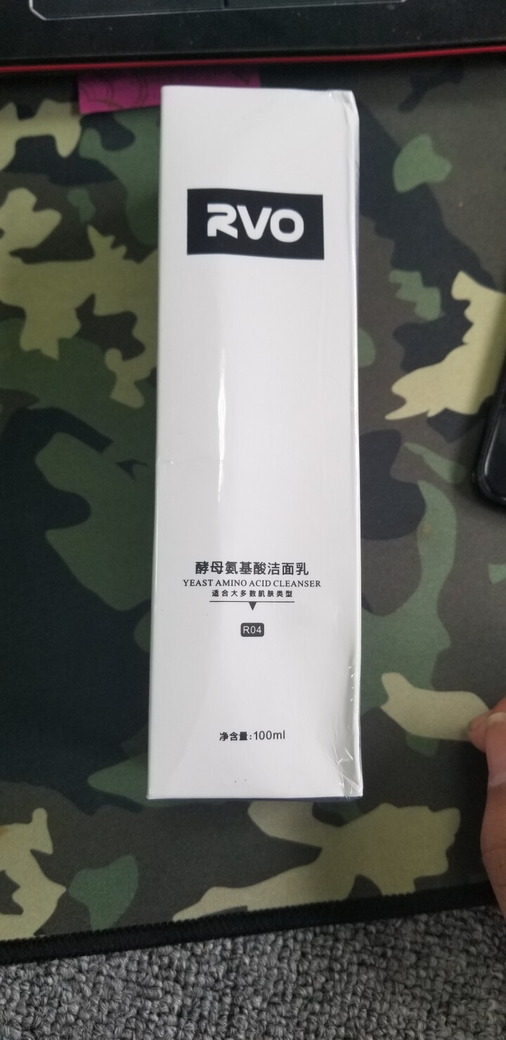 RVO洗面奶 氨基酸洁面乳100ml（温和洁面 深层清洁 氨基酸系 敏感肌 洗面奶 男女适用 ） 白色怎么样，好用吗，口碑，心得，评价，试用报告,第2张