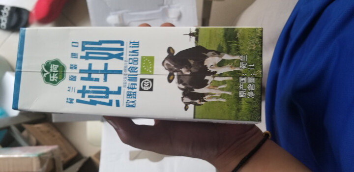 欧盟有机认证 荷兰进口 乐荷（vecozuivel）部分脱脂有机纯牛奶 1L*6盒礼盒装怎么样，好用吗，口碑，心得，评价，试用报告,第4张