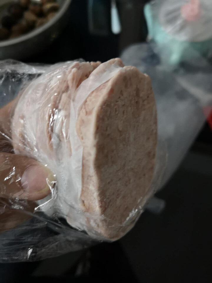 元盛 和牛汉堡肉饼 500g/盒 10片装 谷饲牛肉 自营生鲜怎么样，好用吗，口碑，心得，评价，试用报告,第4张