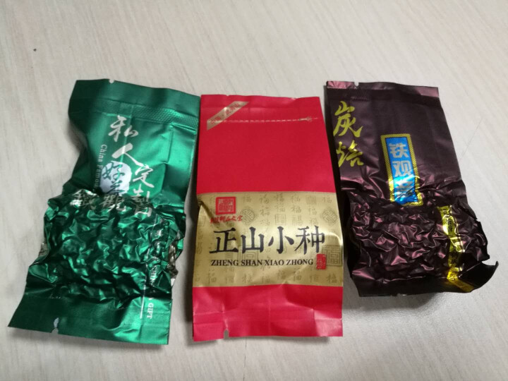 夕洱茶叶 金骏眉红茶正山小种炭焙浓香型铁观音福建乌龙茶清香型铁观音组合私享装8小包 四种口味怎么样，好用吗，口碑，心得，评价，试用报告,第3张