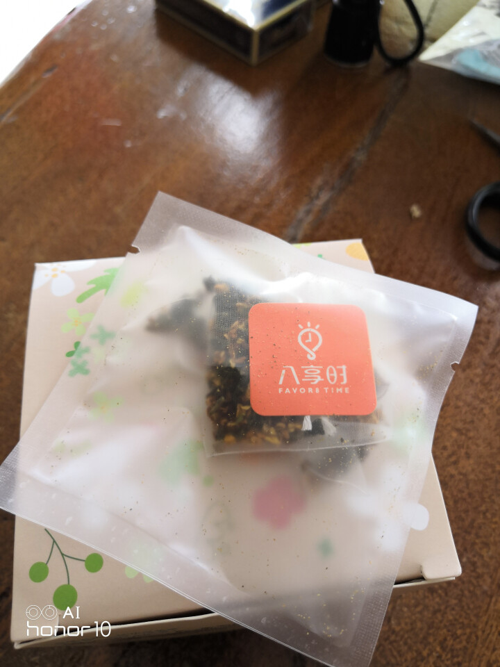 【京东自有品牌】八享时桂花乌龙茶10袋（2g*10）透明三角茶包 时尚铁观音怎么样，好用吗，口碑，心得，评价，试用报告,第2张